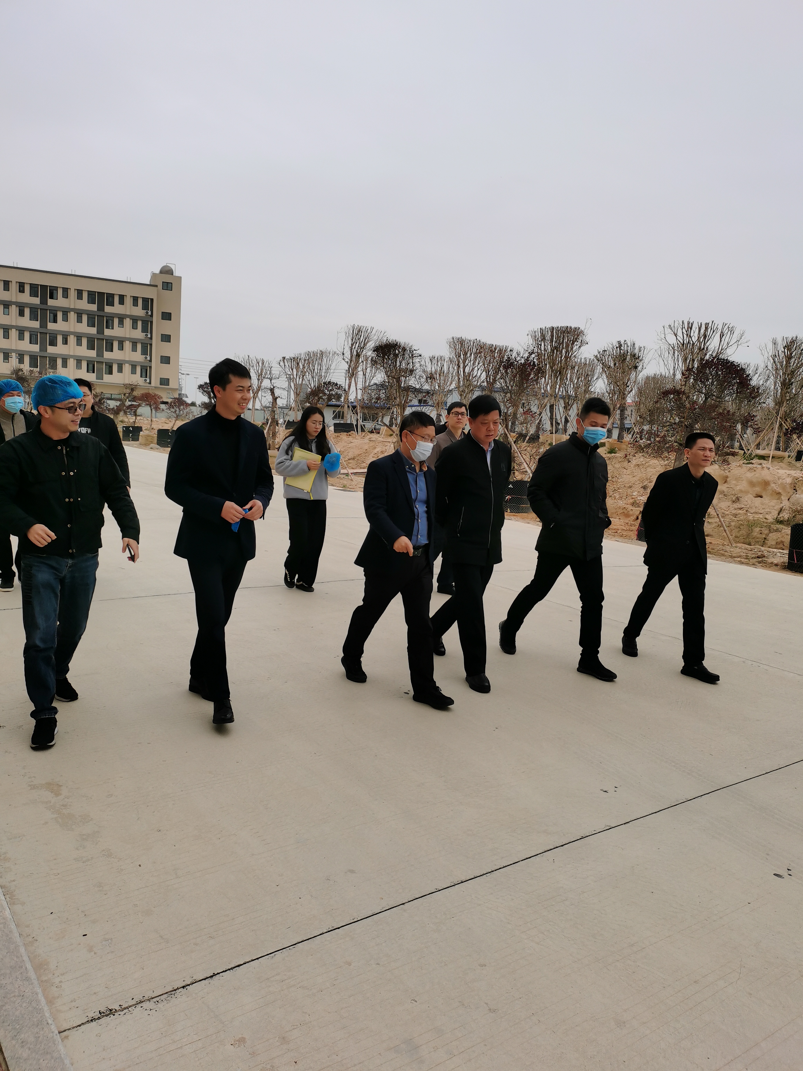 市發(fā)改委林合龍副主任一行蒞臨公司調研
